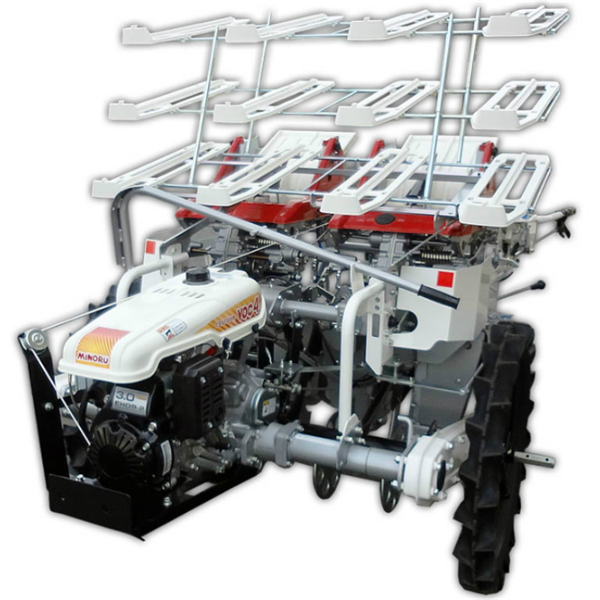 MINORU日本進口步行式2行蔬菜插秧機VP255B