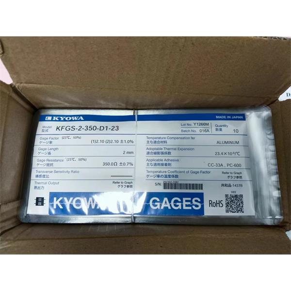 日本KYOWA應力測量應變片KFGS-03-120-C1-16 L15C3S