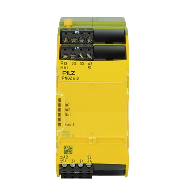PILZ皮爾磁德國安全繼電器 PNOZ e3.1p 24VDC 2so