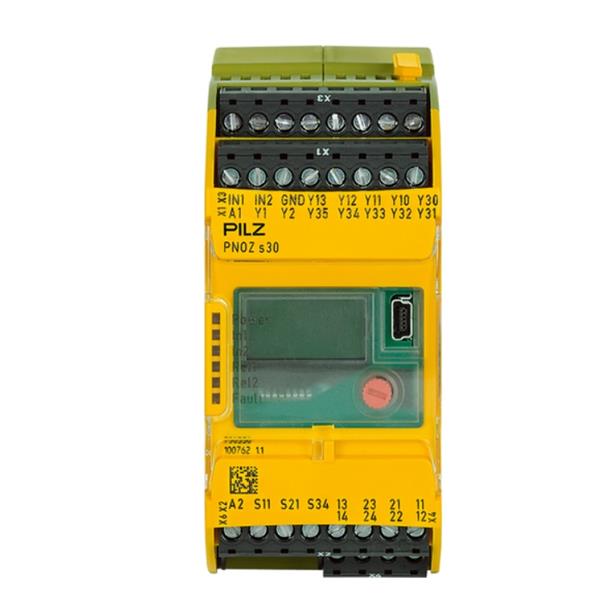 PILZ皮爾磁德國安全繼電器 PNOZ e3.1p 24VDC 2so