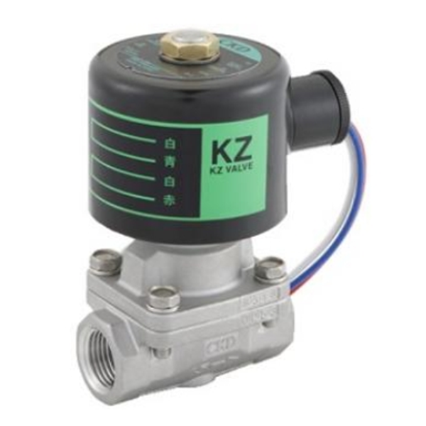CKD喜開理先導(dǎo)式2通電磁閥 KZV3